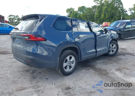 2025 Toyota Grand Highlander Le from USA, damaged, VIN 5TDAAAA50SS027152